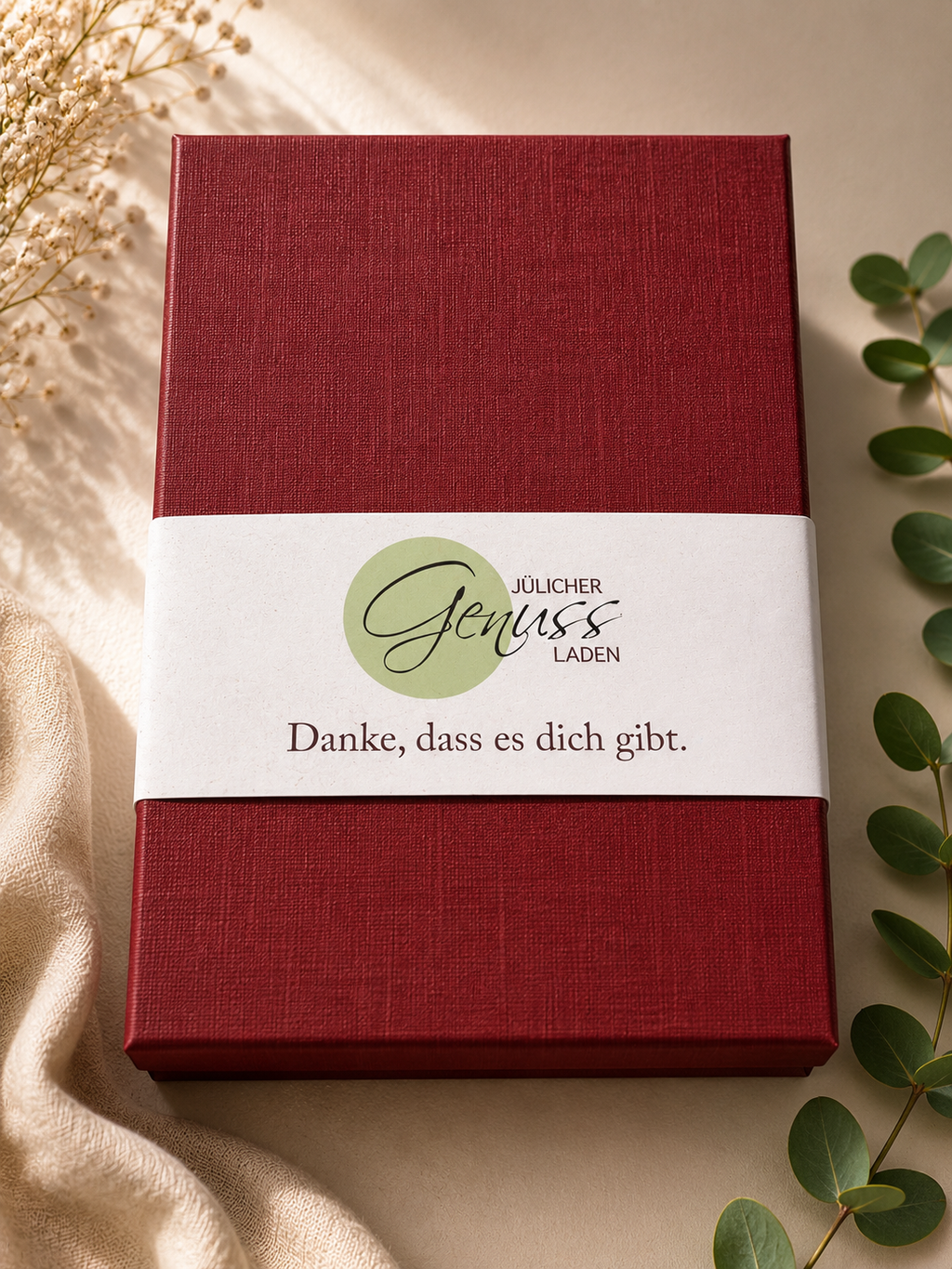 Dankeschön Geschenk für Genießer - Danke das es dich gibt