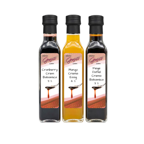 Bestseller Essig Trio – unsere 3 beliebtesten Sorten