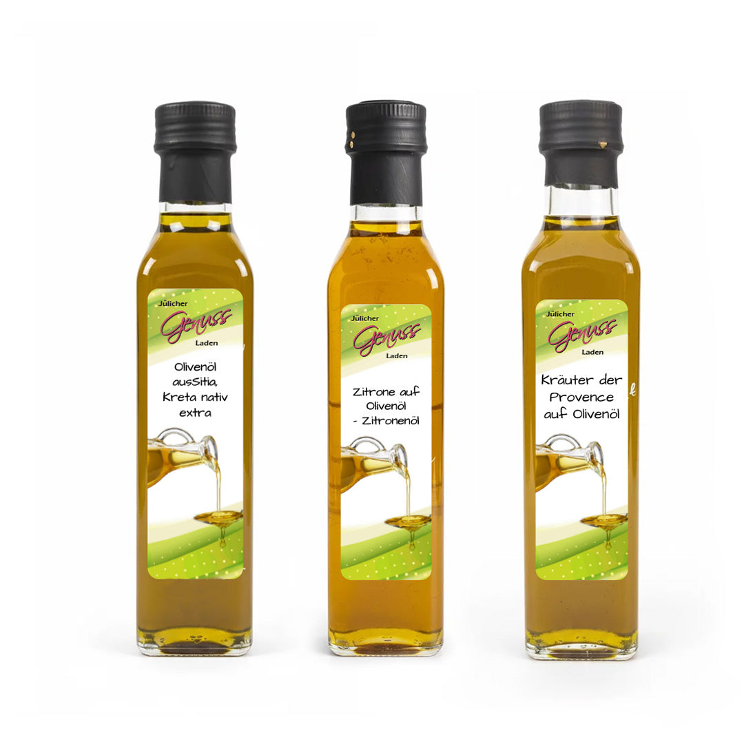 Bestseller Öl Trio – Unsere 3 beliebtesten Sorten (3x 250 ml)