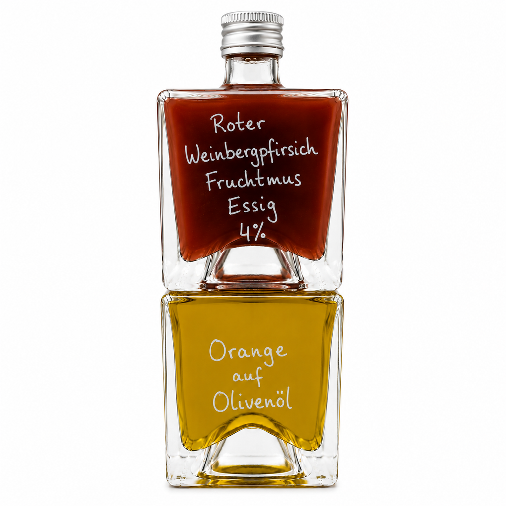 Duo Genussflasche – Essig & Öl Geschenkset