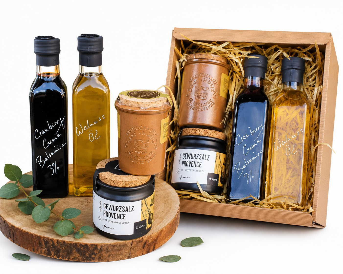 Cranberry Love Geschenkset mit Monschauer Senf – Feinkost-Geschenk für Genießer