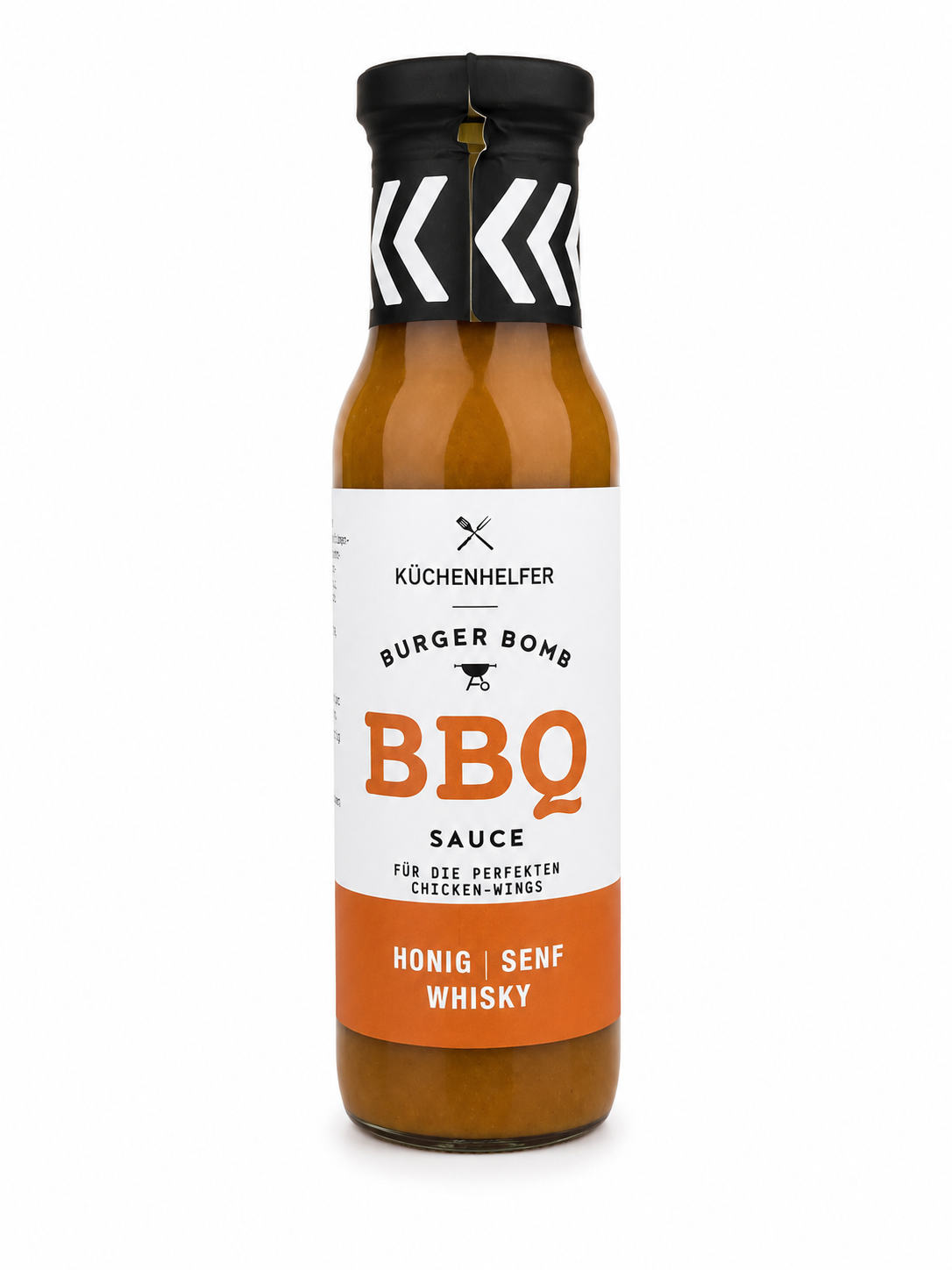BBQ Sauce Honig | Senf | Whisky – Burger Bomb von Küchenhelfer