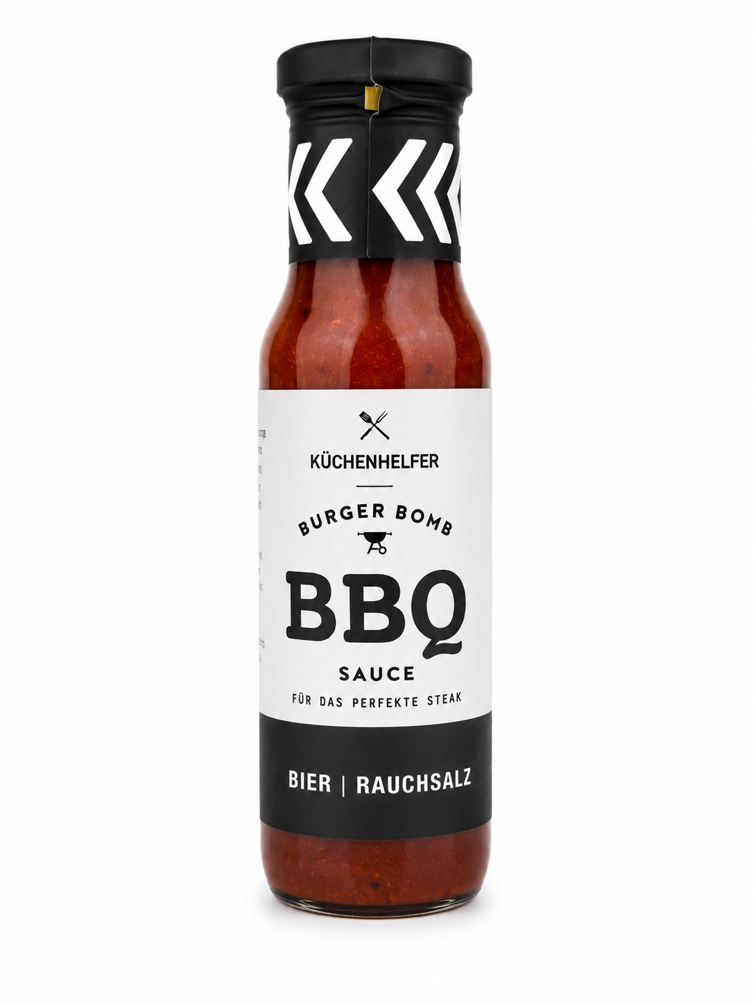 BBQ Sauce Bier | Rauchsalz – Burger Bomb von Küchenhelfer