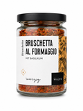 Bruschetta al Formaggio mit Basilikum – Wajos