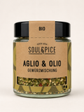 SoulSpice Aglio & Olio Bio Gewürzmischung – Fair gehandelt für Pasta & mediterrane Gerichte