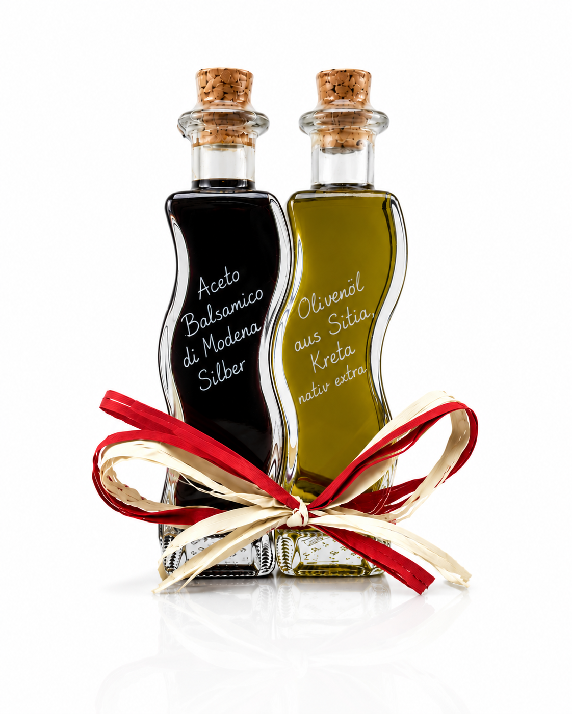 Duo Genussflaschen – Essig & Öl Geschenkset