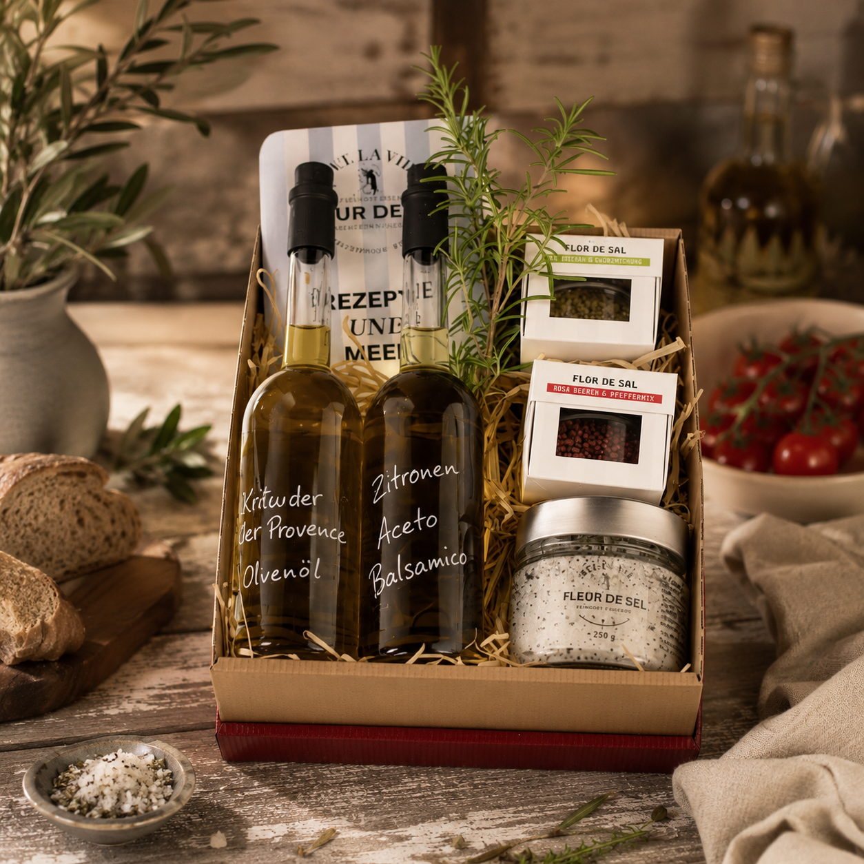 🇫🇷 Französische Lebensfreude – Feinkost Geschenkset