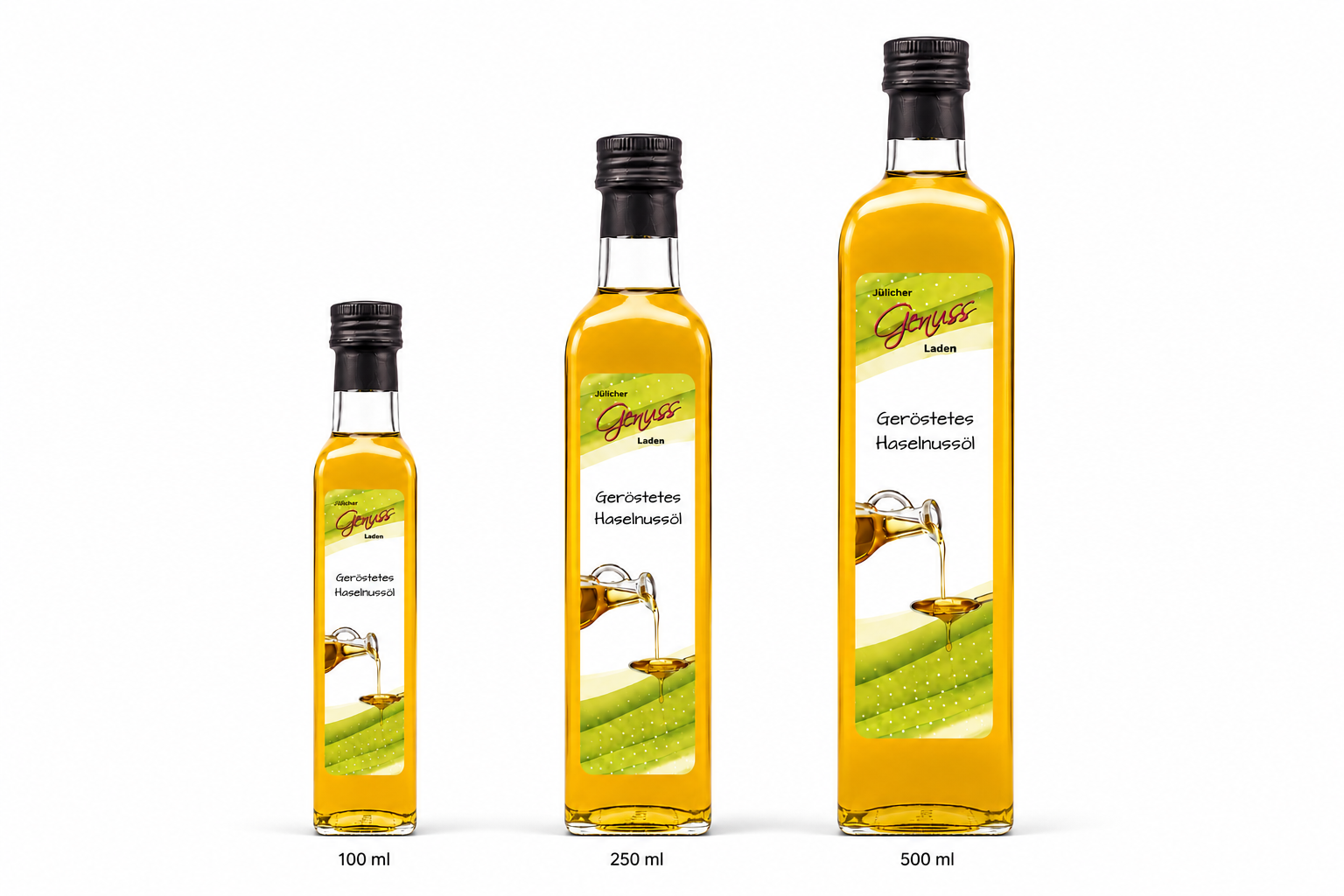 Hasennuss Öl geröstet