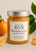 Mandarinenmarmelade 85 % Fruchtanteil – Spezialität von der Insel Chios
