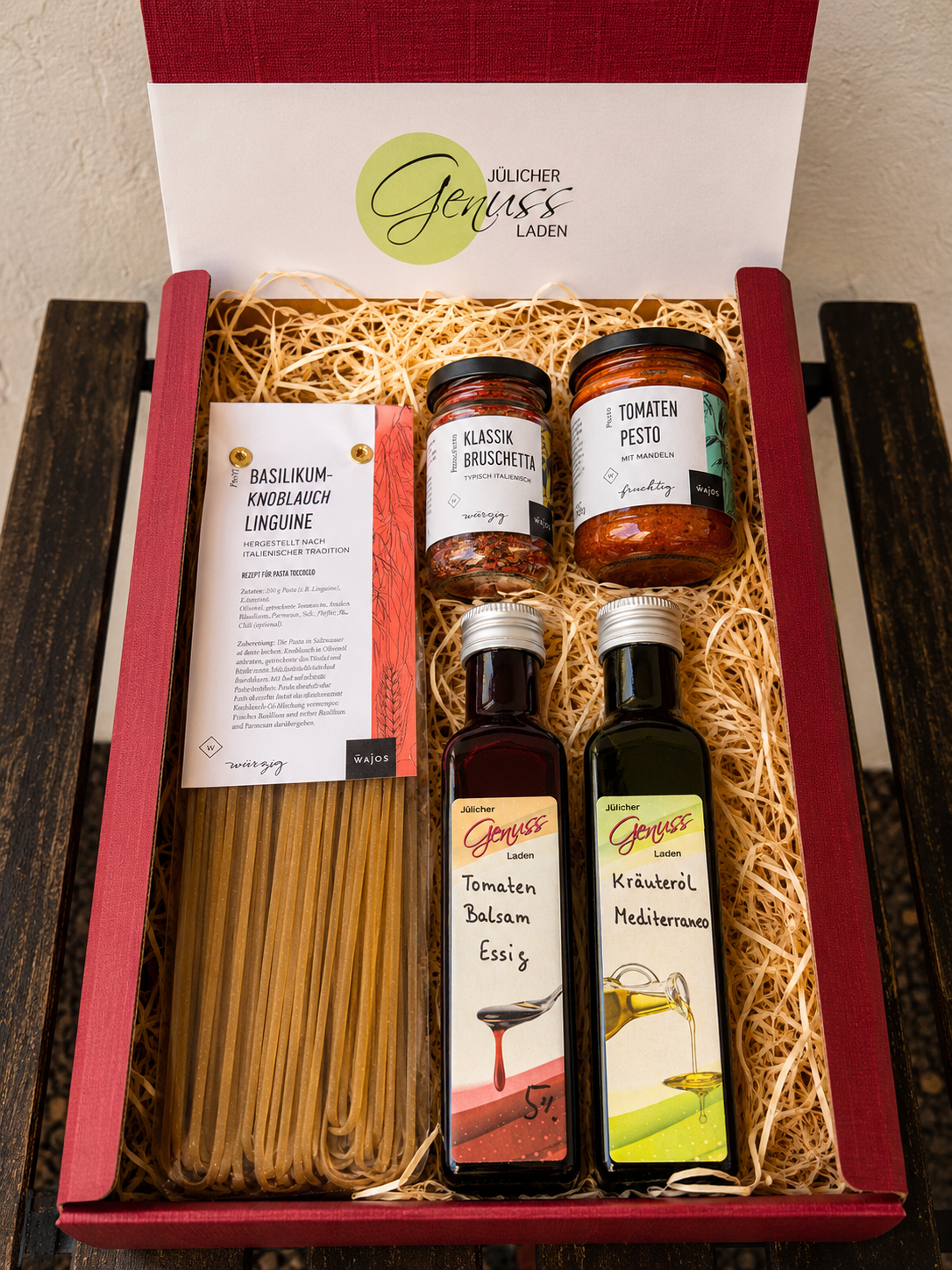 Geschenk einfach so – Feinkost Geschenkbox für Genießer