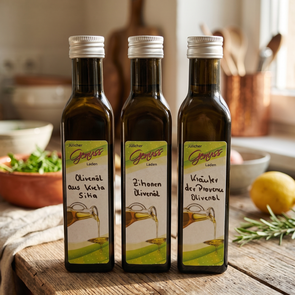 Bestseller Öl Trio – Unsere 3 beliebtesten Sorten (3x 250 ml)