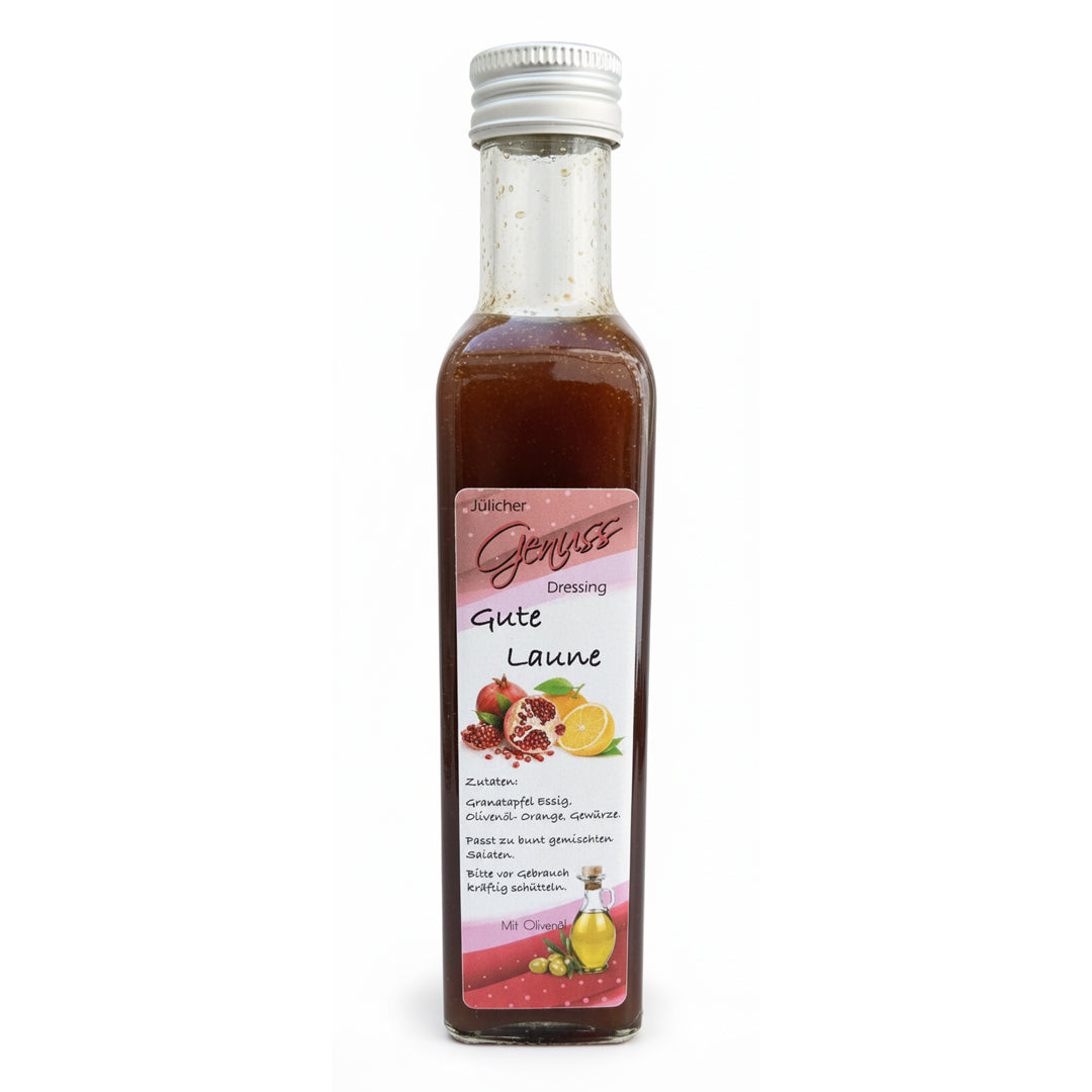 Gute Laune Salatdressing mit Granatapfel