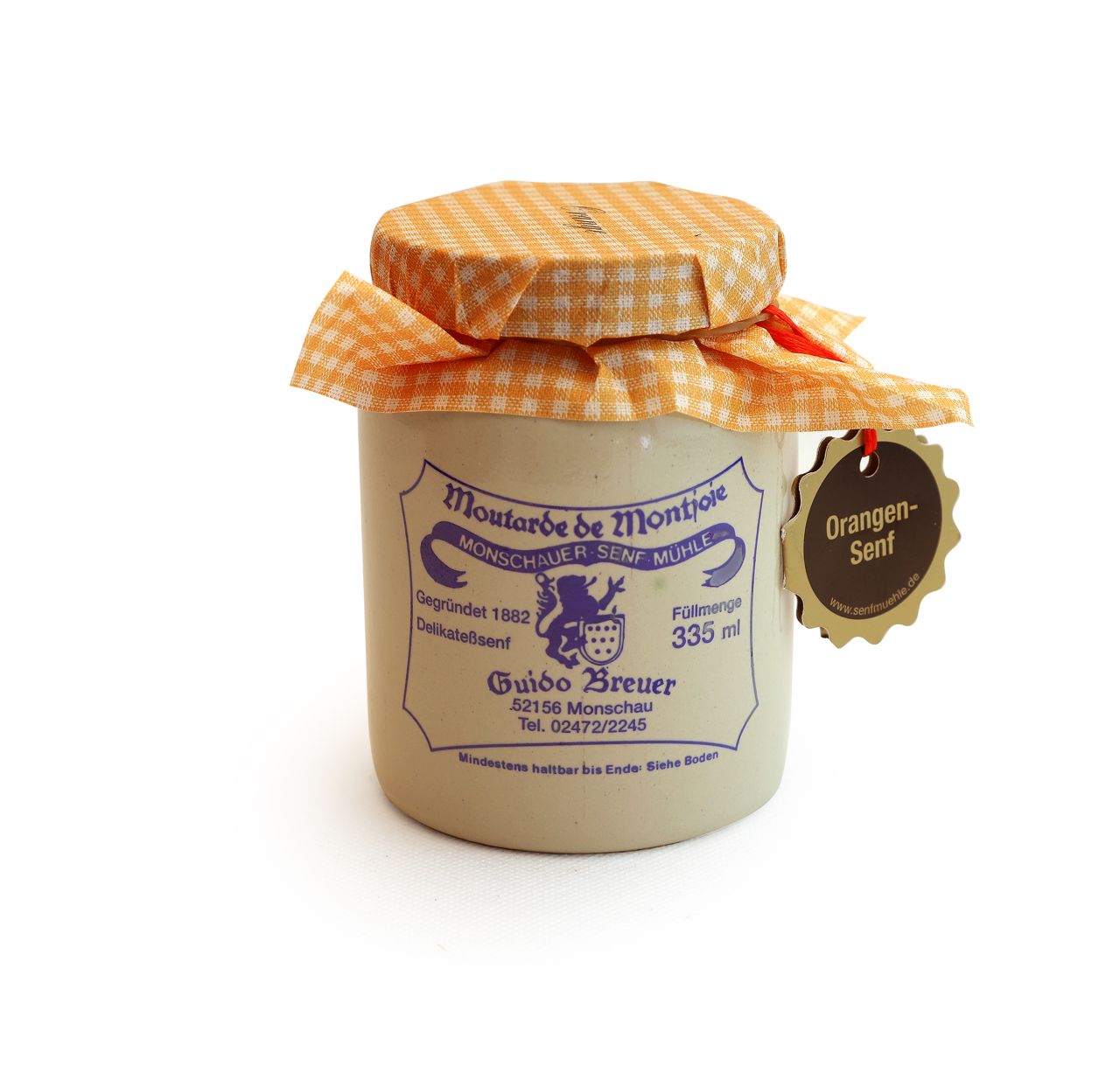 Monschauer Senf Orange 335 ml Steintopf